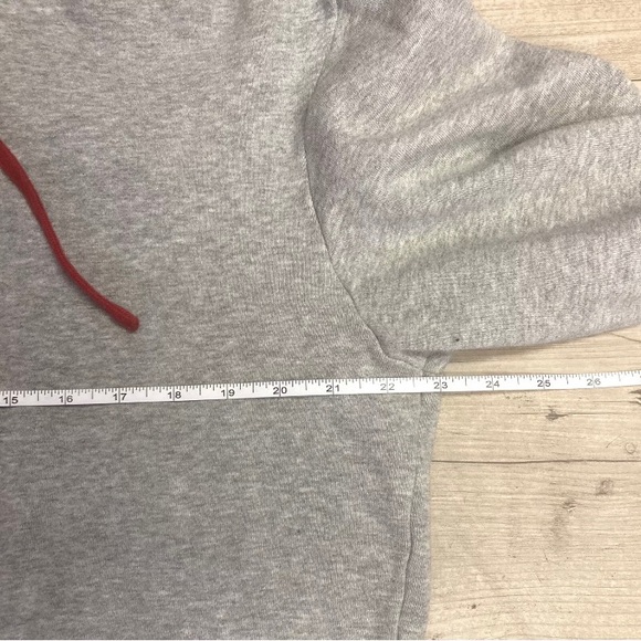 Walt Disney Sz M Original Mickey Mouse Raised Embroidered Hoodie Sweatshirt - Picture 11 of 12